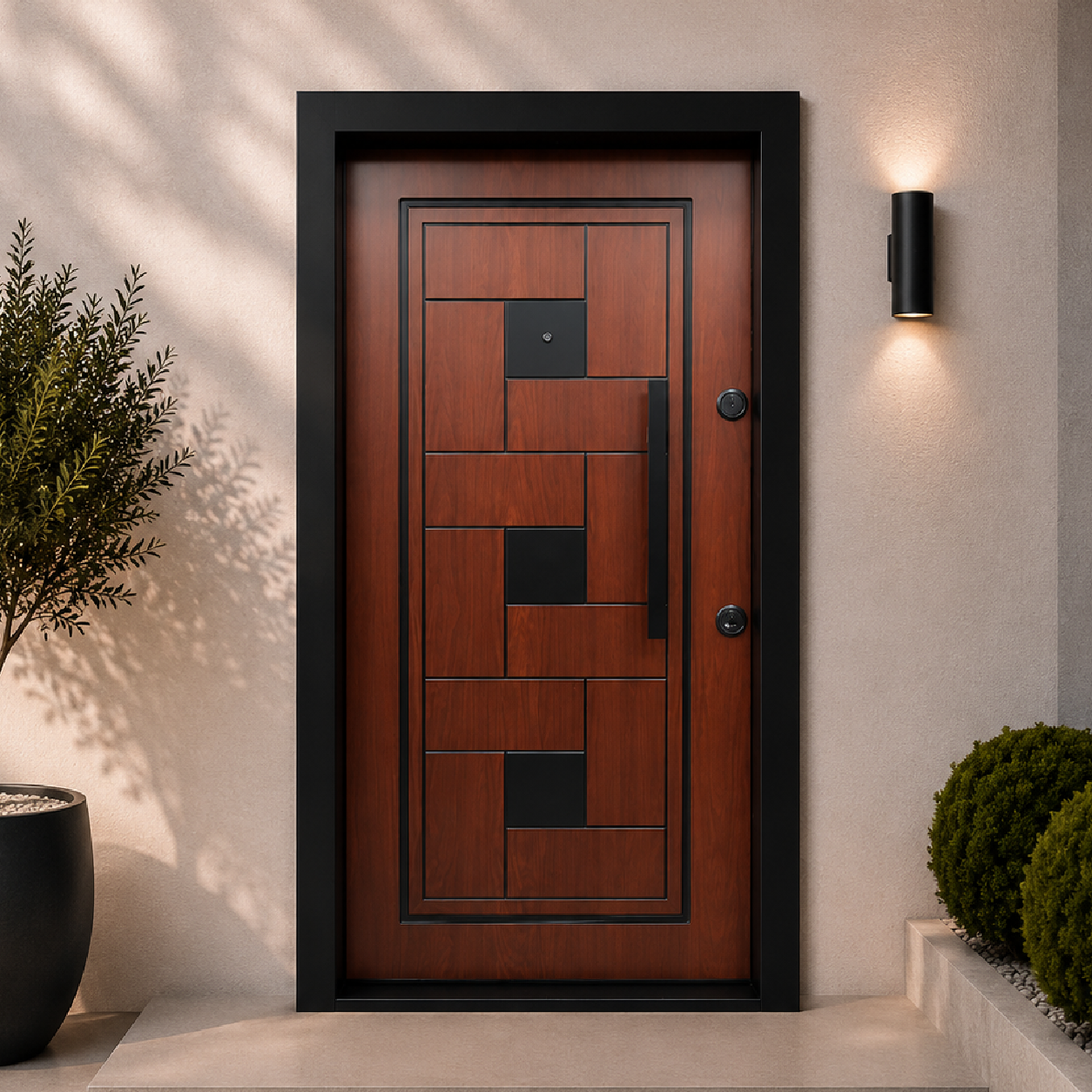 درب ضد سرقت طرح تری اسکوآر