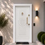 درب ضد سرقت طرح ورساچ سفید