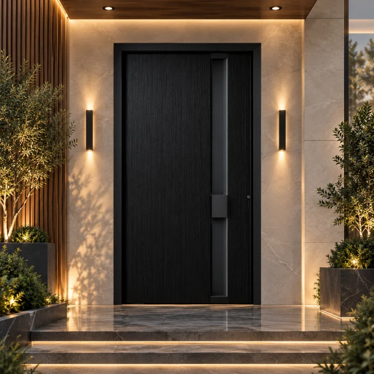 درب پیوت مشکی مدرن